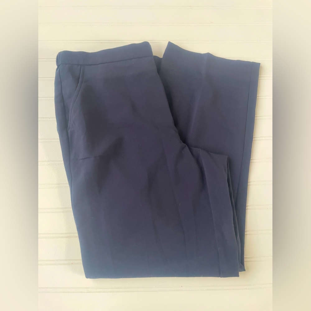 Croft & Barrow- Navy Slacks 14 Short